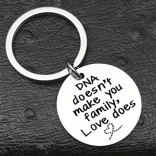 Family Love Tag Pendant Keychain Decorative Accessories Holiday Gift