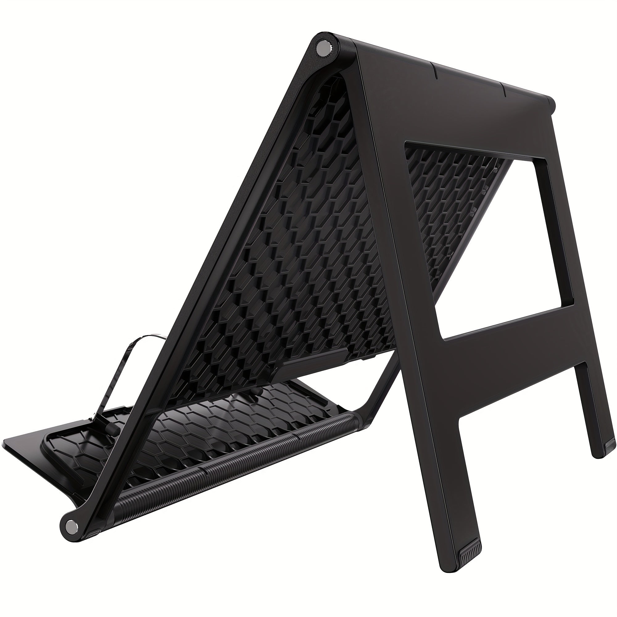 Readaeer Portable Book Stand Angle Adjustable Book Holder For Thick Textbook