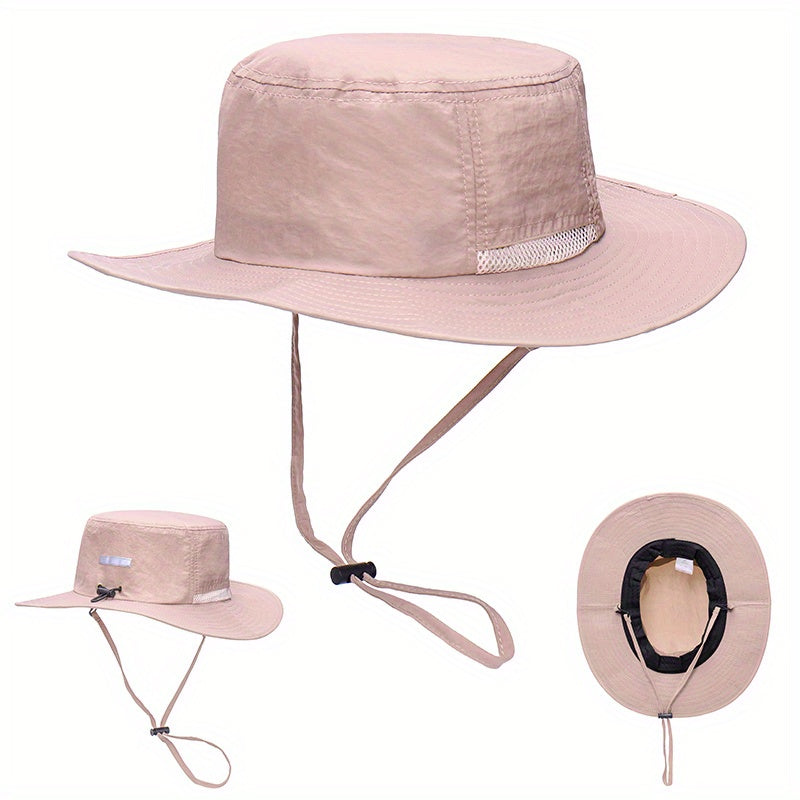 Breathable Bucket Hat Sunscreen Waterproof Boonie Hat
