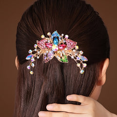 Sparkling Rhinestone Side Comb Hair Ornament