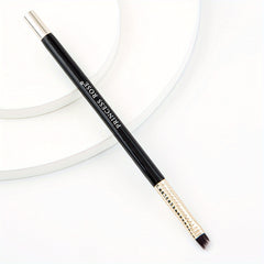 Precision Angled Eyebrow & Eyeliner Brush for Makeup Application