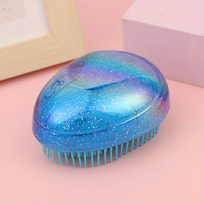 Portable Starry Sky Hair Brush Comb for Smooth Hair