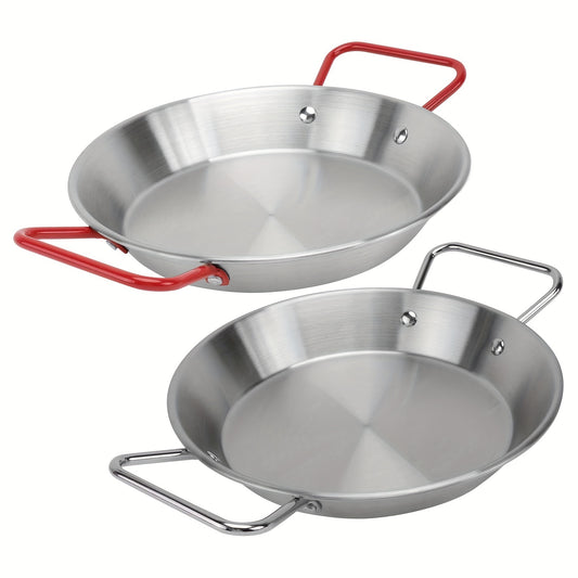 Stainless Steel Seafood Pan Portable Frying Pan Even Heat Cooking Tool