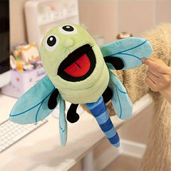 Insect Hand Puppets Plush Toys Bee Ladybug Ant Caterpillar Dragonfly