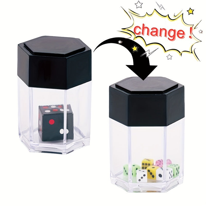 Magic Explosion Dice Trick - Transform One Large Die Into Eight Mini Dice