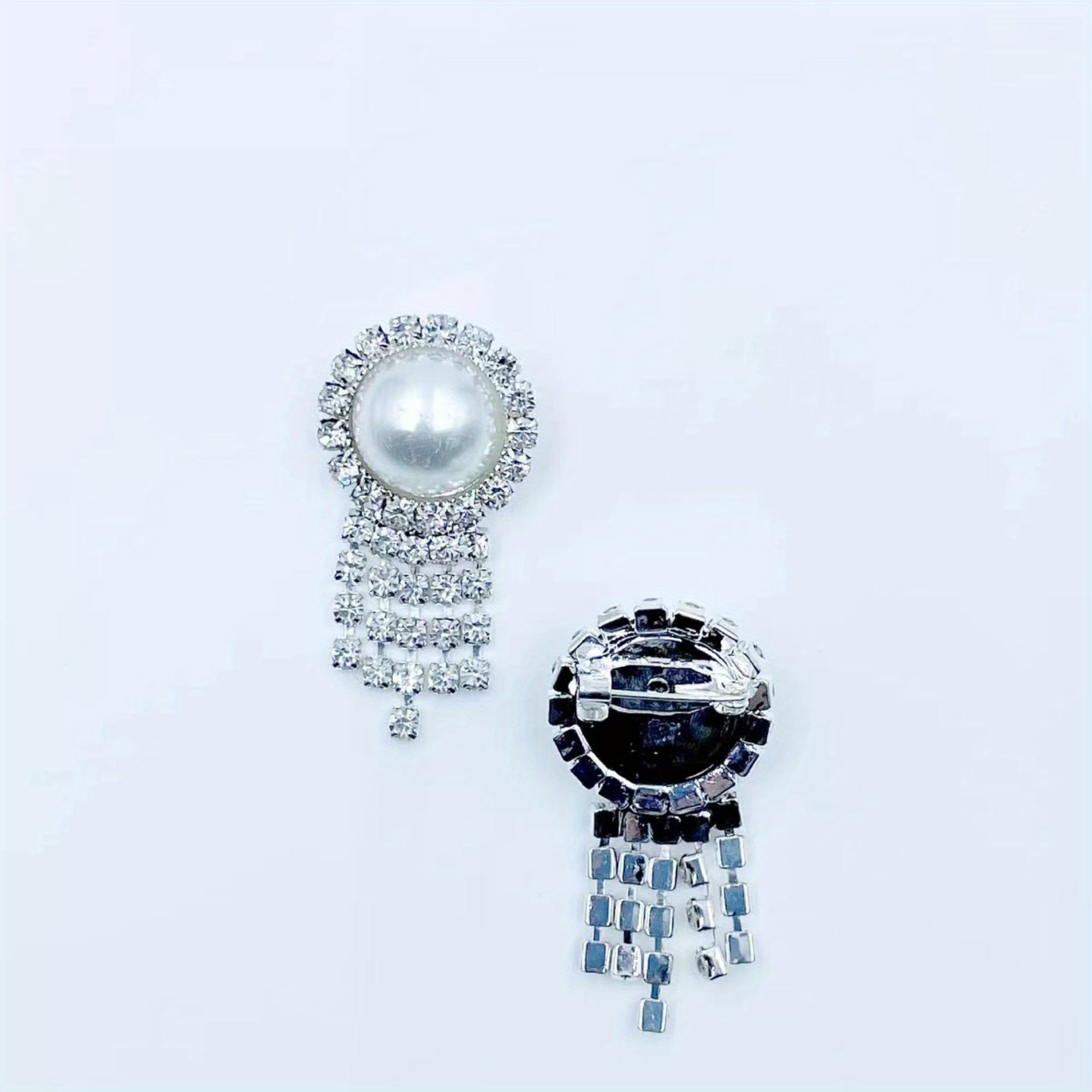 2pcs Butterfly Brooch Accessory Small Incense Wind Diamond Pin DIY Men