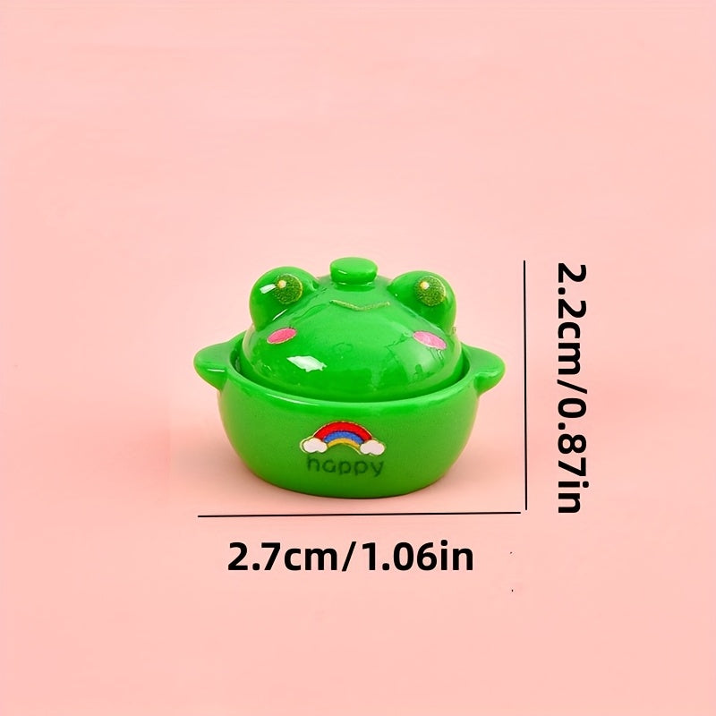 Resin Mini Casserole Toy DIY Accessory for Dollhouse