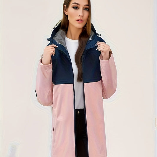 Women's Outdoor Sports Jacket Windproof Rainproof Hooded Jacket