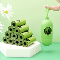 Dog Waste Bags 30 Bags Strong Leak proof Pet Waste Bags Storage Box
