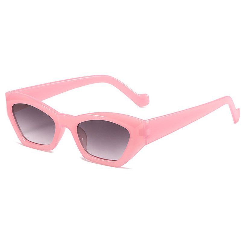 Polygon Sunglasses with Plastic Frame
