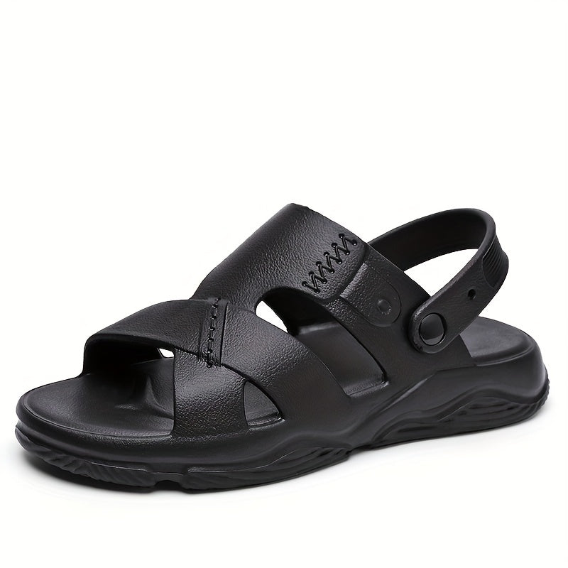 Men's Slip On Sandals Summer Outdoor Walking Shoes