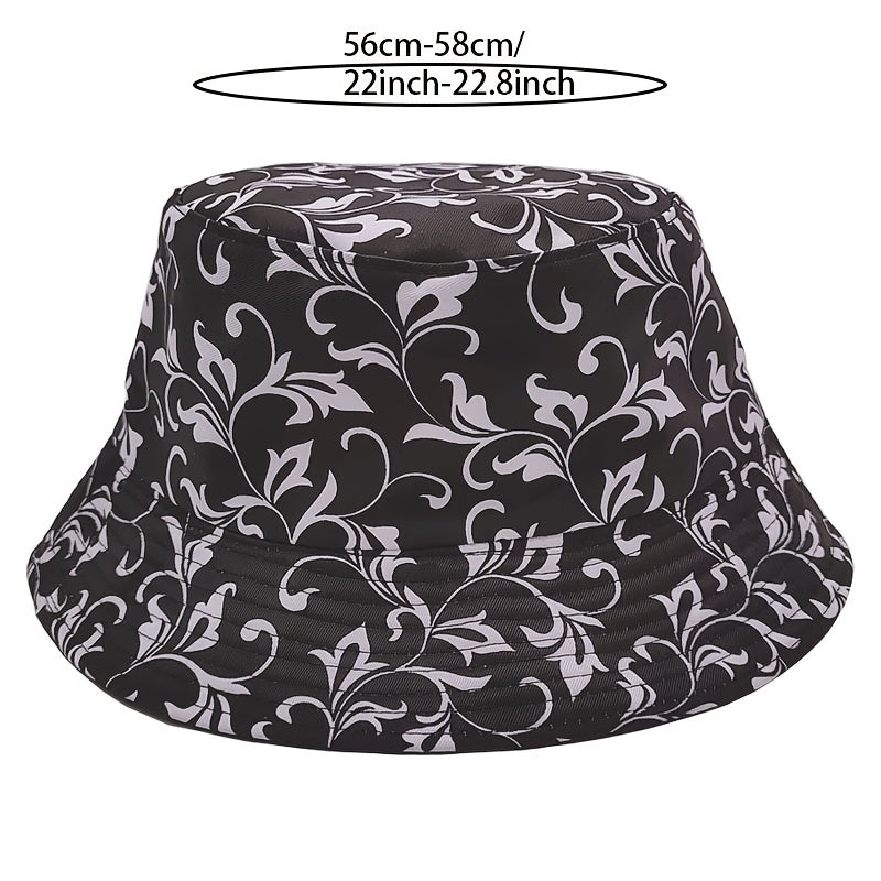 Novelty Pattern Bucket Hat Fisherman Cap Sun Hats