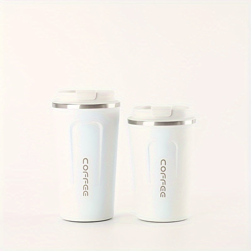 304 Stainless Steel Vacuum Coffee Cup 12.85oz Leakproof Insulation Tumbler