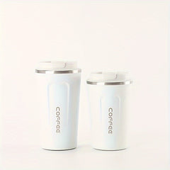 304 Stainless Steel Vacuum Coffee Cup 12.85oz Leakproof Insulation Tumbler