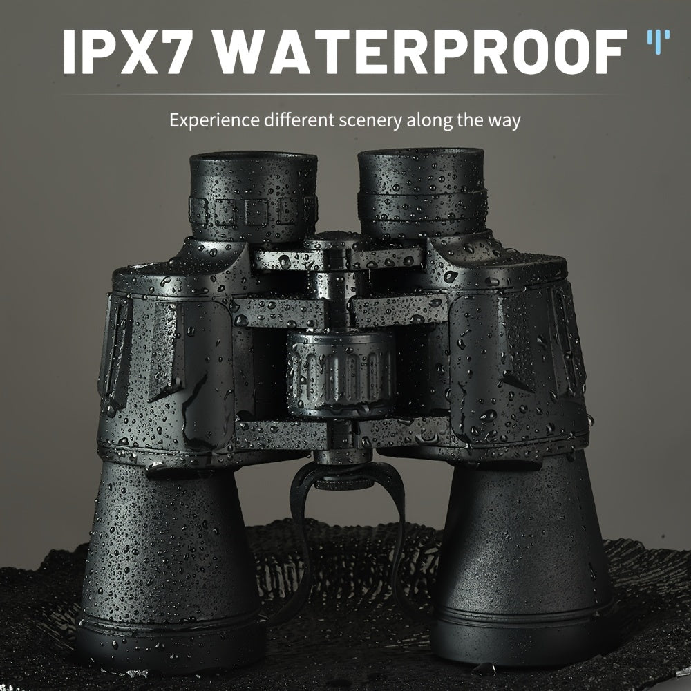 Portable HD Long Range Binoculars for Travel Camping Hiking