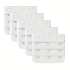 5pcs Adjustable Elastic Bra Extenders for Women's Lingerie
