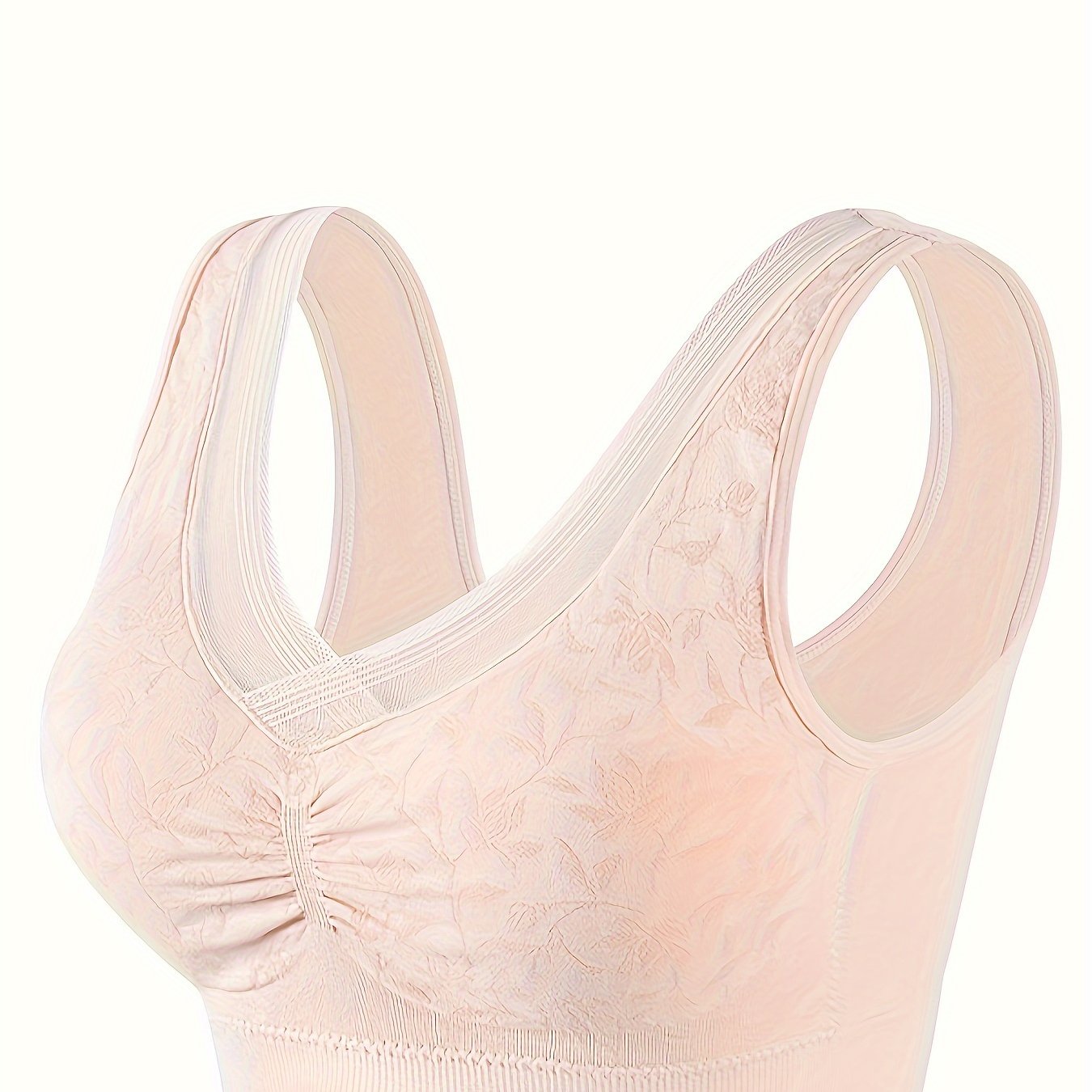 Lace Wireless Bra for Full Coverage