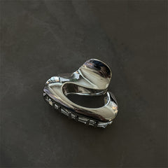 Geometric Hollow Hair Claw Clips for Women and Girls