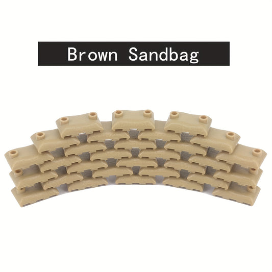 Sandbag Building Block Toy Multifunctional Sandbag Building Scene Accessories