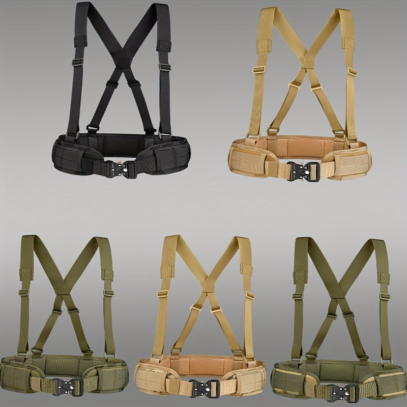 Tactical Nylon Woven Belt Outdoor Fishing Sling for Men
