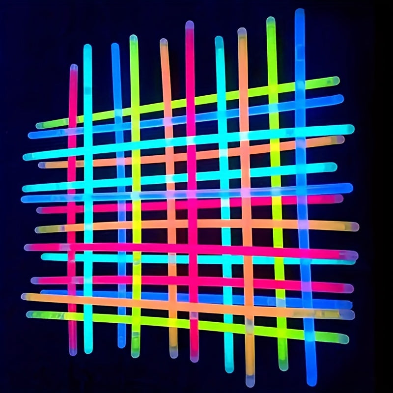 50pcs Glow Stick DIY Party Decoration Halloween Christmas Supplies