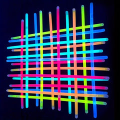 50pcs Glow Stick DIY Party Decoration Halloween Christmas Supplies