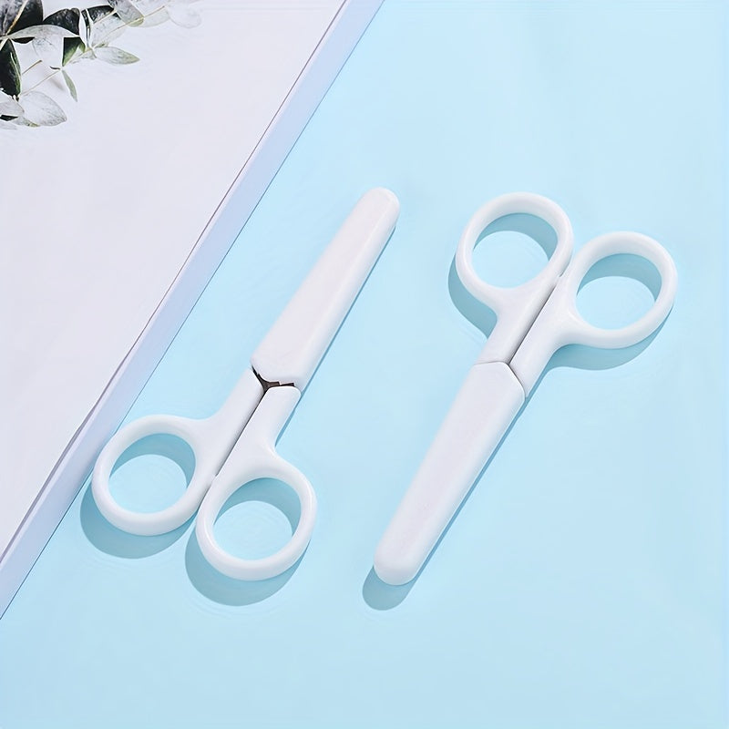 Small Round Head Scissors with Cover