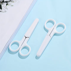 Small Round Head Scissors with Cover