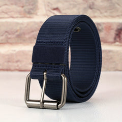 Men's Canvas Belt Pin Buckle Belt Canvas Waistband Outdoor Casual Jeans Belt