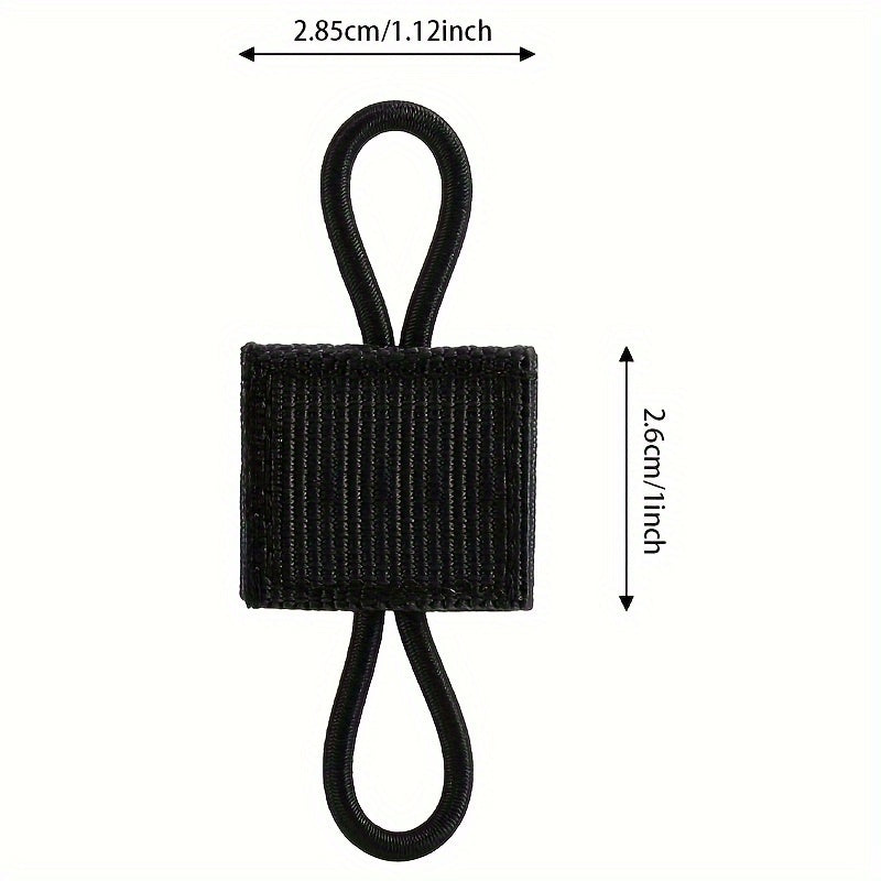 15pcs Molle Webbing Retainer Clips for Vests Backpacks