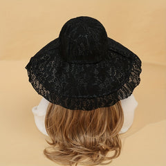 Wode Bim Lace Bucket Hat Classic Sun Hat For Women