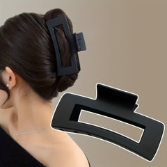 Large Hollow Hair Claw Solid Shark Claw Ponytail Holder Hair Accessories