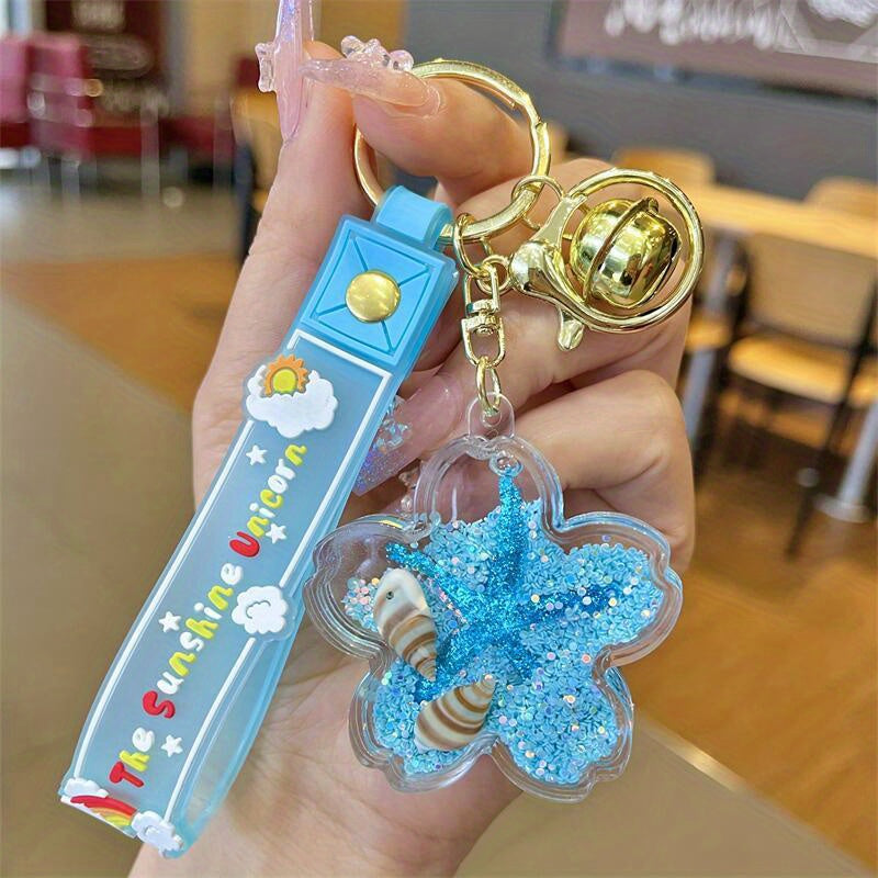 Unique Floating Lollipop Keychain