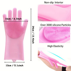 Pet Hair Removal Glove for Dog & Cat Grooming