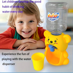 Kids Water Dispenser Play Kitchen Toy with Beverage Machine