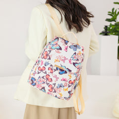 Nylon Flap Zipper Backpack for Work & School