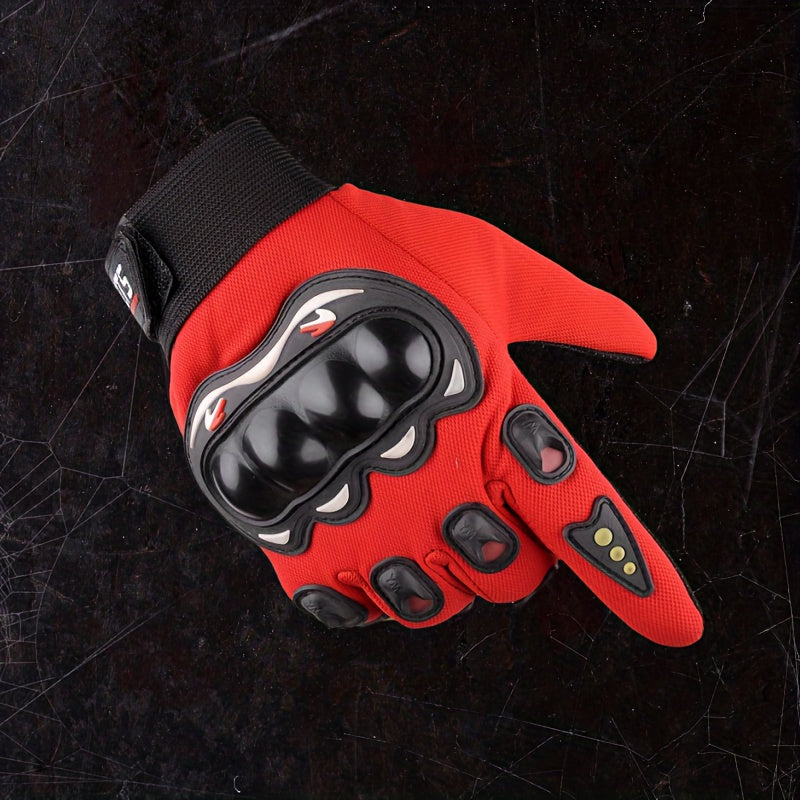 Men's Anti Slip Motorcycle Gloves Protective Racing Cycling