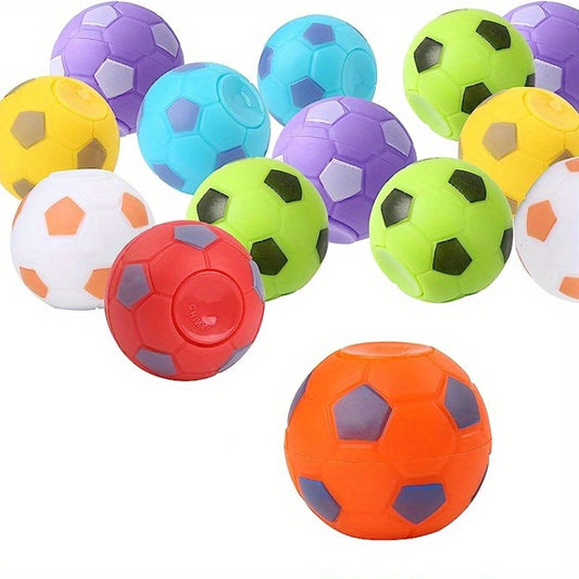 12pcs Mini Fidget Spinners Soccer Ball Toys For Kids Soccer Party Favors