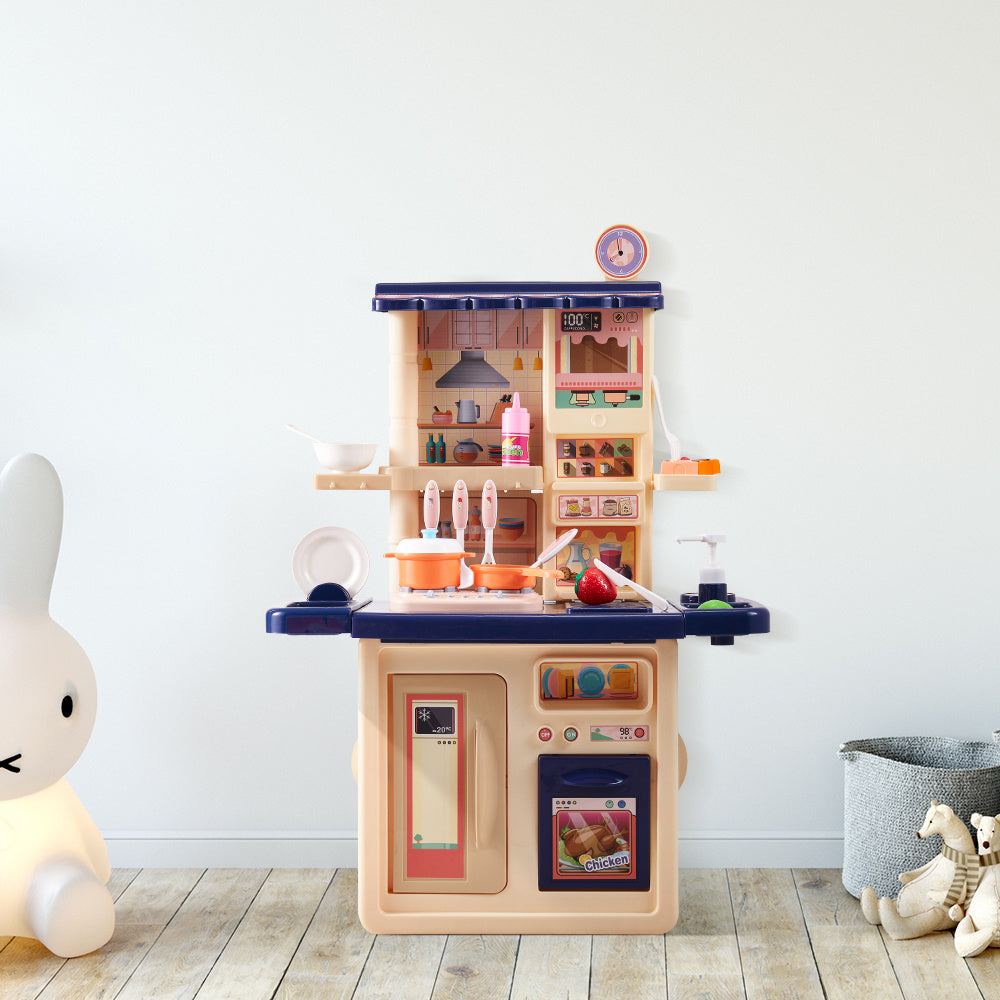 Interactive Kitchen Playset with Stove and Utensils - Realistic Design