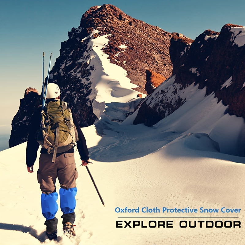 Outdoor Snow Shoe Covers Men Women Waterproof Extended Leg Foot Covers