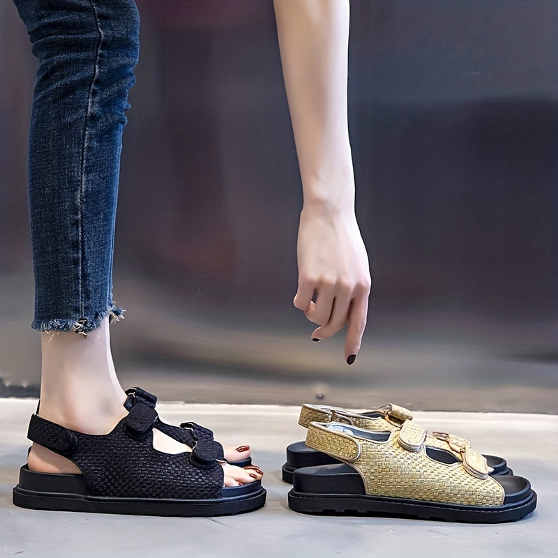 Women's Summer Platform Sandals Hook & Loop Fastener