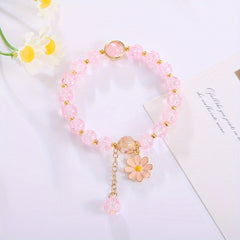 Colorful Crystal Beaded Bracelet Bohemian Women Jewelry
