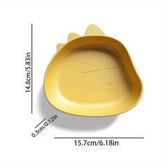 4pcs Cartoon Bone Spitting Dish Snack Plate