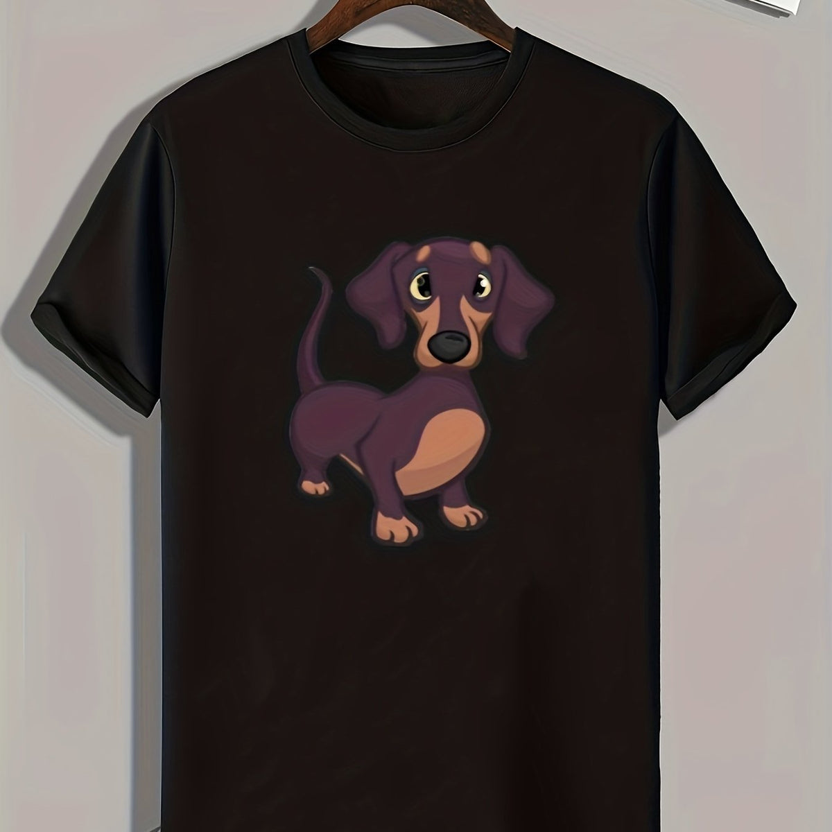 Dog Print Men's Graphic T shirt Casual Comfy Tees For Summer Mens Clothing