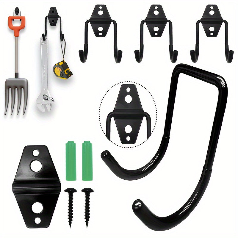 Heavy Duty Garage Storage Hooks Wall Mount Garage Hanger Organizer