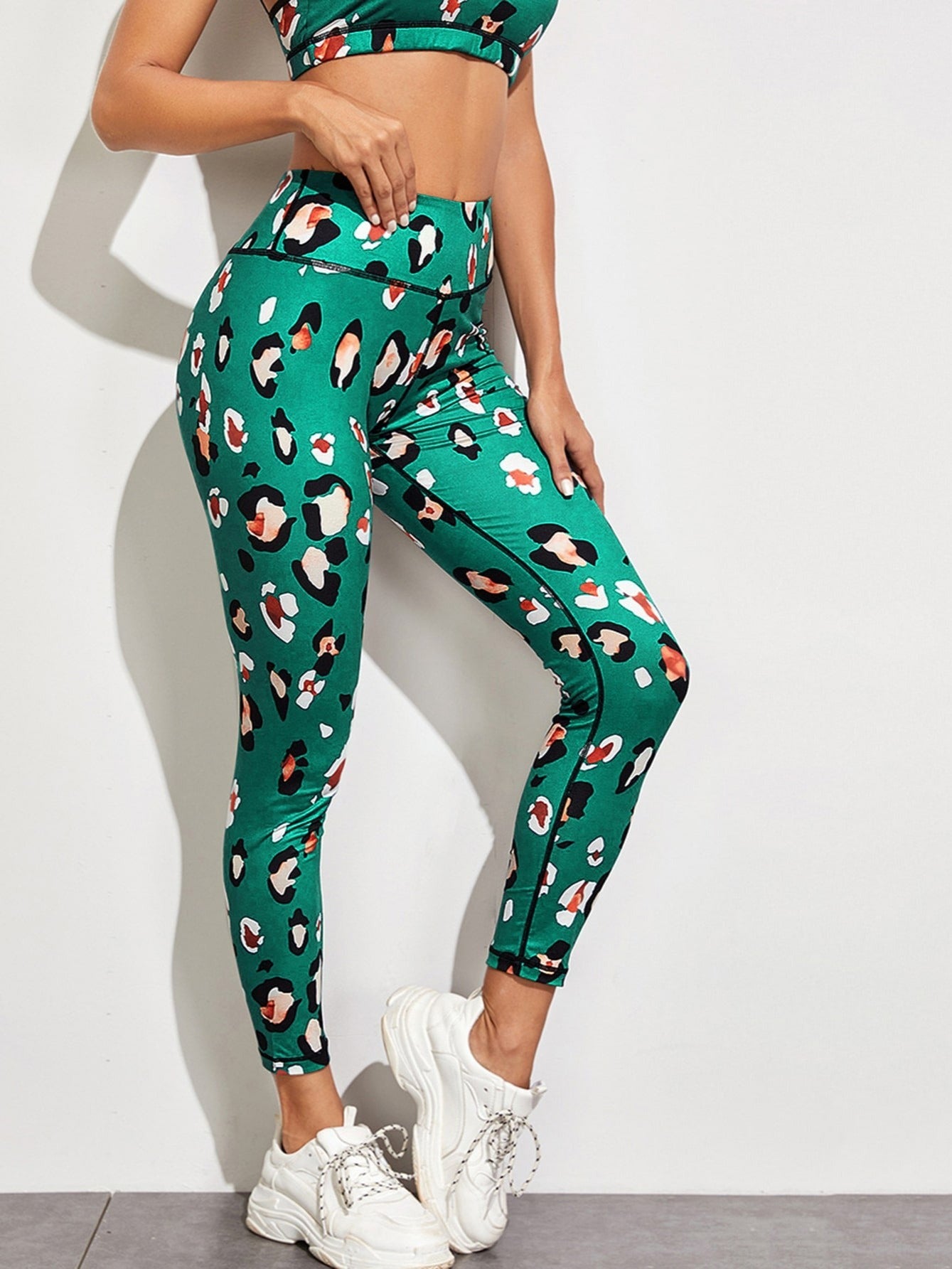 High Waist Yoga Pants for Women Stretchy Workout Leggings