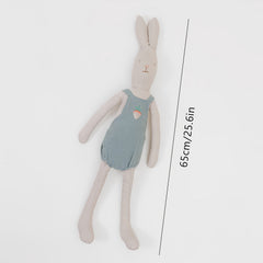 Adorable Plush Rabbit Dolls with Crown & Party Hat