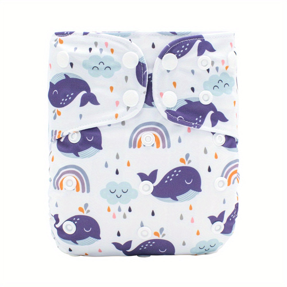 Mumsbest Reusable Cloth Diaper for Infants 8-60 lbs