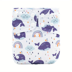 Mumsbest Reusable Cloth Diaper for Infants 8-60 lbs