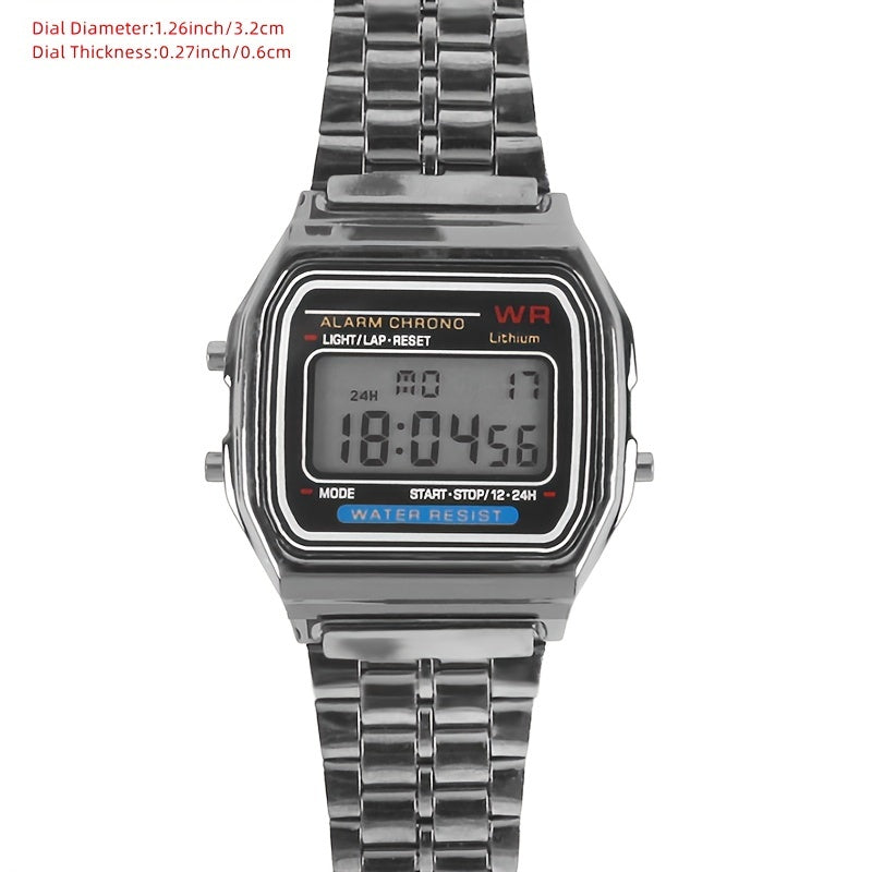 LED Digital Sports Wrist Watch for Boys